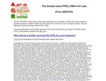 Tablet Screenshot of fpdl.com